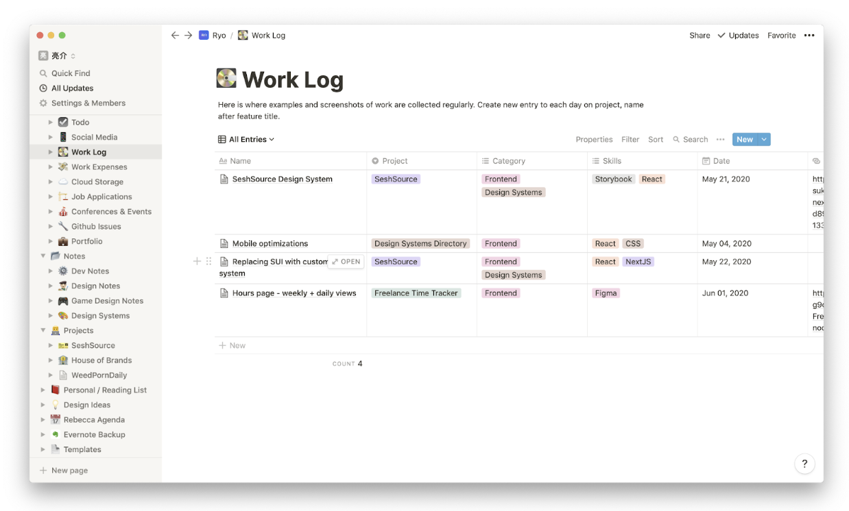 Notion all-in-one workspace