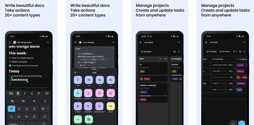 AppFlowy Mobile