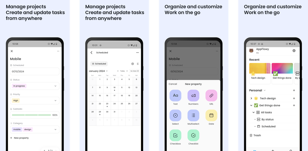 AppFlowy Mobile