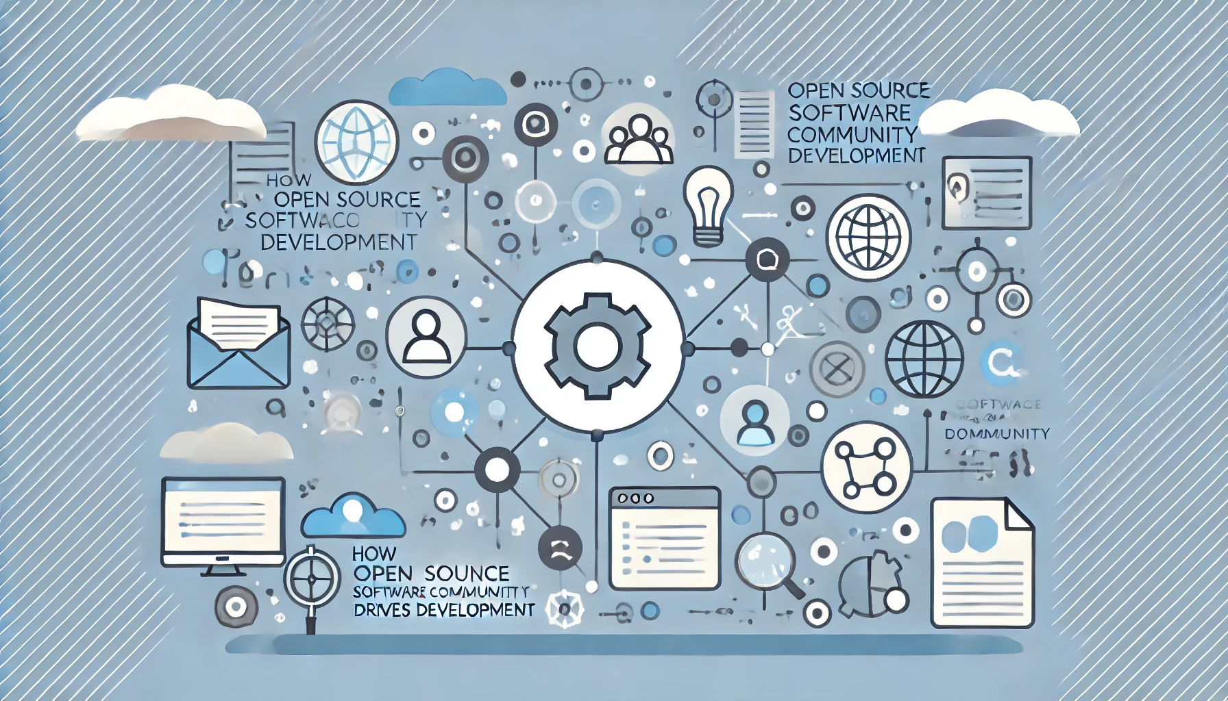 How Open Source Software Community Drives Development