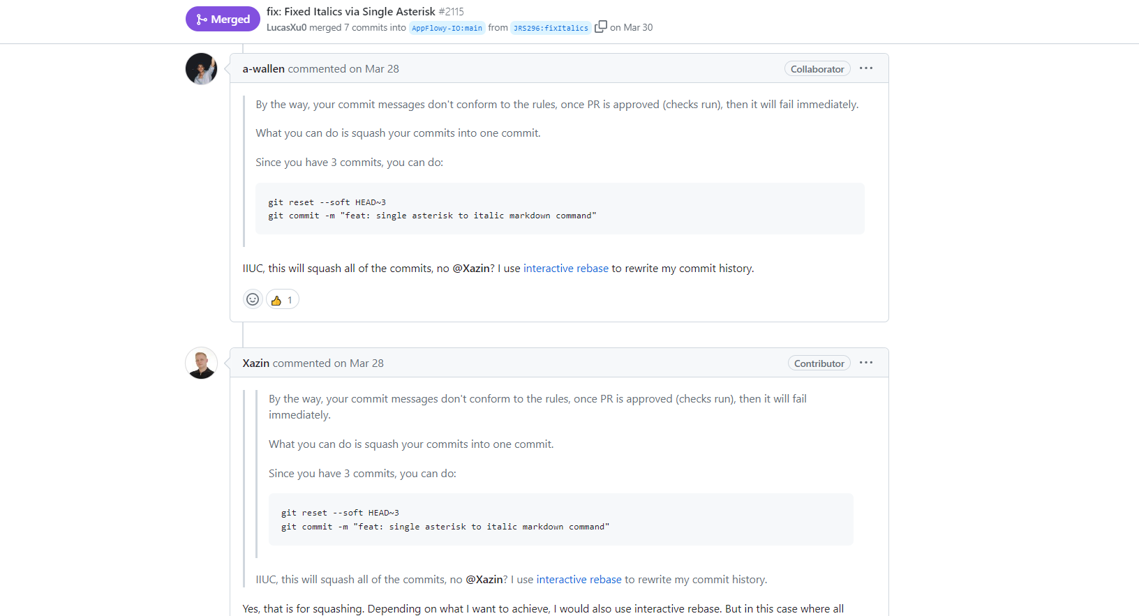 AppFlowy Issue Page